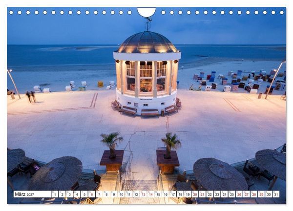 Produktbild: Borkum - Momente einer Reise (Wandkalender 2027 DIN A4 quer), CALVENDO Monatskalender