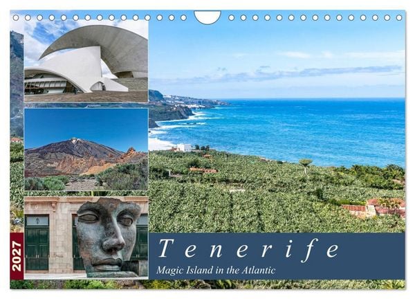 Produktbild: Tenerife - Magic Island in the Atlantic (Wall Calendar 2027 DIN A4 landscape), CALVENDO 12 Month Wall Calendar