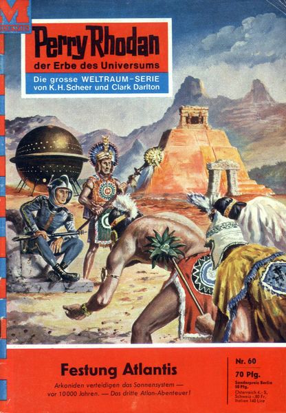 Produktbild: Perry Rhodan 60: Festung Atlantis