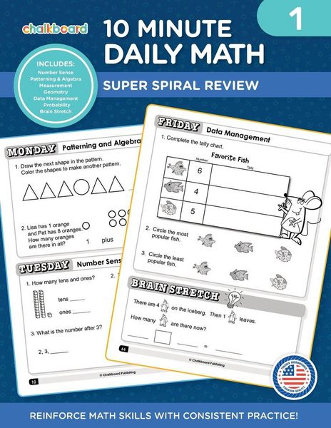 Produktbild: 10 Minute Daily Math Grade 1