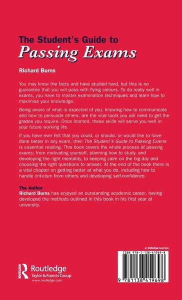 Produktbild: The Student's Guide to Passing Exams