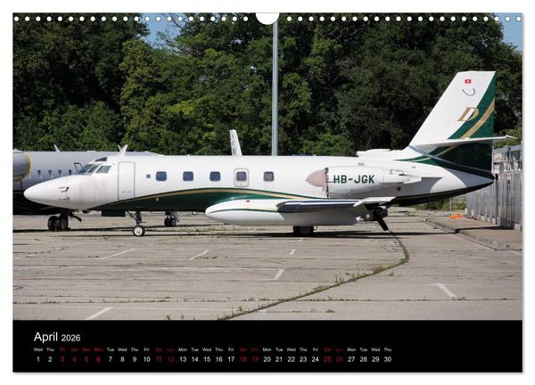 Produktbild: Bizjets (Wall Calendar 2026 DIN A3 landscape), CALVENDO 12 Month Wall Calendar