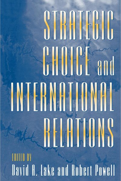 Produktbild: Strategic Choice and International Relations