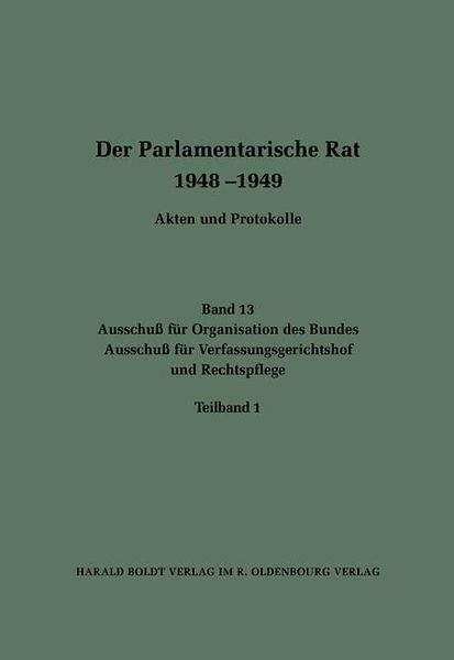 Produktbild: Ausschu&szlig; f&uuml;r Organisation des Bundes / Ausschu&szlig; f&uuml;r Verfassungsgerichtshof und Rechtspflege