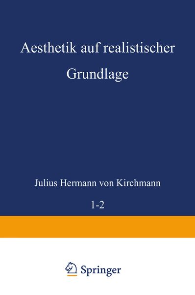 Produktbild: Aesthetik auf realistischer Grundlage