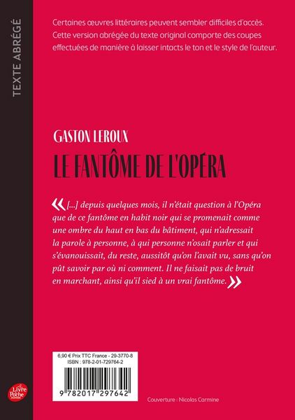Produktbild: Le fant&ocirc;me de l'Op&eacute;ra