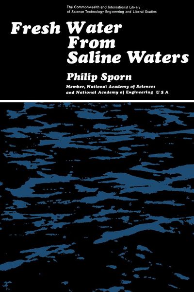 Produktbild: Fresh Water from Saline Waters