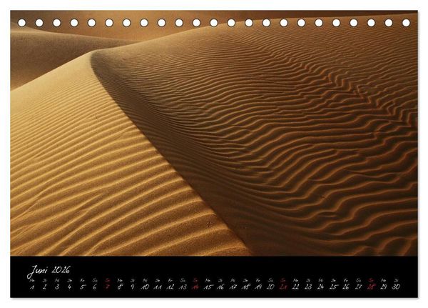 Produktbild: Farben der W&uuml;ste (Tischkalender 2026 DIN A5 quer), CALVENDO Monatskalender