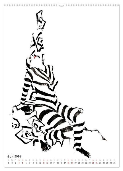 Produktbild: MEL Bodypainting von fru.ch (hochwertiger Premium Wandkalender 2026 DIN A2 hoch), Kunstdruck in Hochglanz