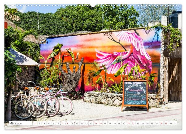 Produktbild: Unterwegs auf Yucatan Mexiko (hochwertiger Premium Wandkalender 2026 DIN A2 quer), Kunstdruck in Hochglanz