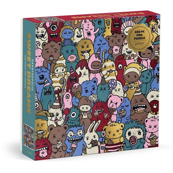 Produktbild: Barbtropolis Sweet Dreams 500 Piece Foil Puzzle