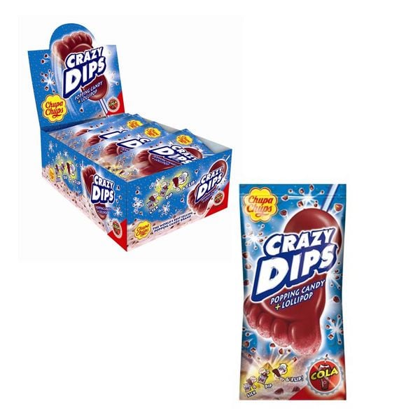 Chupa Chups Crazy Dips Cola 24x14g