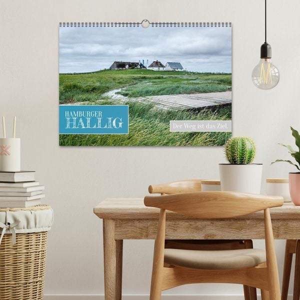 Produktbild: Hamburger Hallig - Der Weg ist das Ziel (Wandkalender 2027 DIN A3 quer), CALVENDO Monatskalender