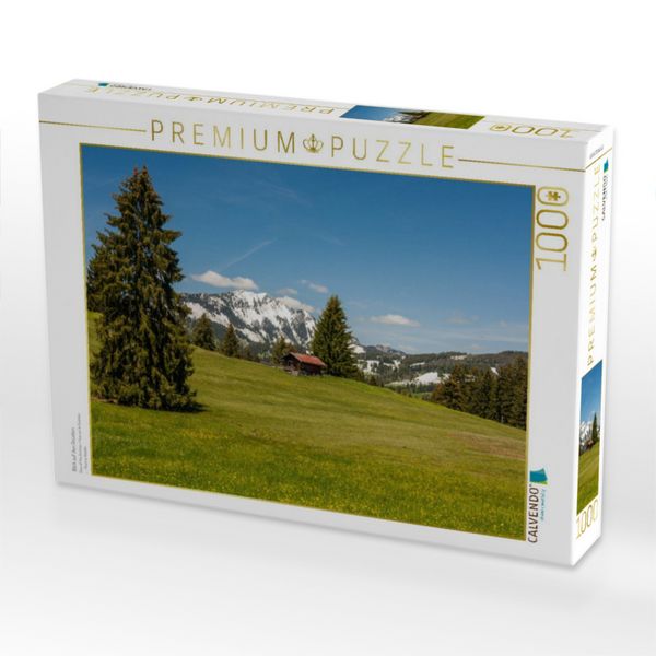 Produktbild: CALVENDO Puzzle Blick auf den Gr&uuml;nten | 1000 Teile Lege-Gr&ouml;&szlig;e 64x48cm Foto-Puzzle f&uuml;r gl&uuml;ckliche Stunden