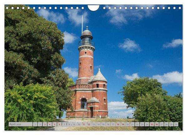 Produktbild: Leuchtt&uuml;rme - W&auml;chter der K&uuml;sten (Wandkalender 2026 DIN A4 quer), CALVENDO Monatskalender