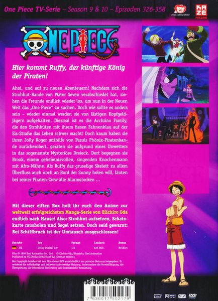 Produktbild: One Piece - TV-Serie Box Vol. 11 [6 DVDs]