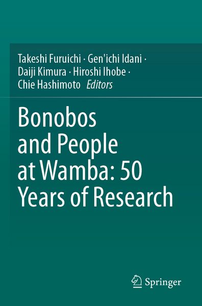 Produktbild: Bonobos and People at Wamba: 50 Years of Research