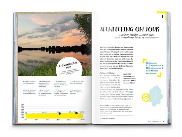 Produktbild: KOMPASS Radvergn&uuml;gen in und um Hannover