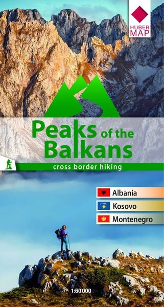 Produktbild: Peaks of the Balkan 1: 60 000