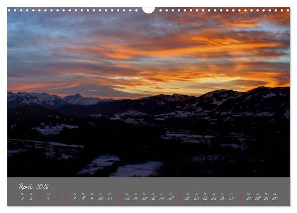 Produktbild: Unser sch&ouml;nes Allg&auml;u (Wandkalender 2026 DIN A3 quer), CALVENDO Monatskalender