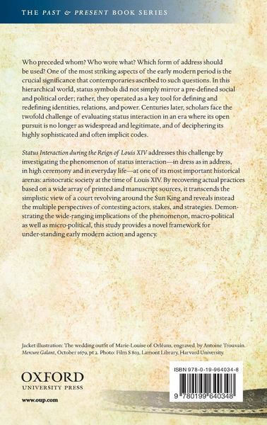 Produktbild: Status Interaction During the Reign of Louis XIV