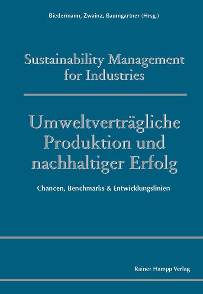 Produktbild: Umweltvertr&auml;gliche Produktion und nachhaltiger Erfolg