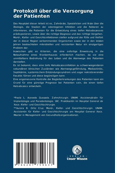 Produktbild: Protokoll &uuml;ber die Versorgung der Patienten