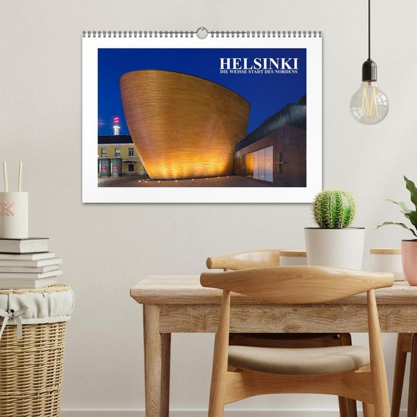Produktbild: Helsinki - Die wei&szlig;e Stadt des Nordens (Wandkalender 2026 DIN A3 quer), CALVENDO Monatskalender