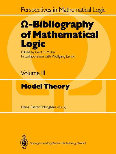 Produktbild: &Omega;-Bibliography of Mathematical Logic