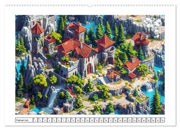 Produktbild: Mit den Augen spazieren gehen (hochwertiger Premium Wandkalender 2026 DIN A2 quer), Kunstdruck in Hochglanz