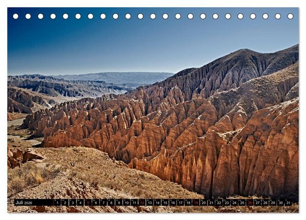 Produktbild: Bolivien Andenlandschaften (Tischkalender 2026 DIN A5 quer), CALVENDO Monatskalender