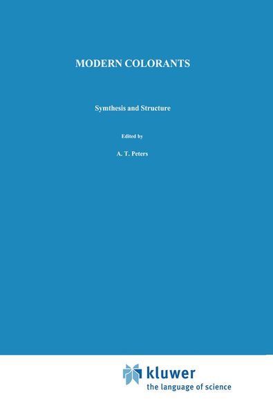 Produktbild: Modern Colorants: Synthesis and Structure