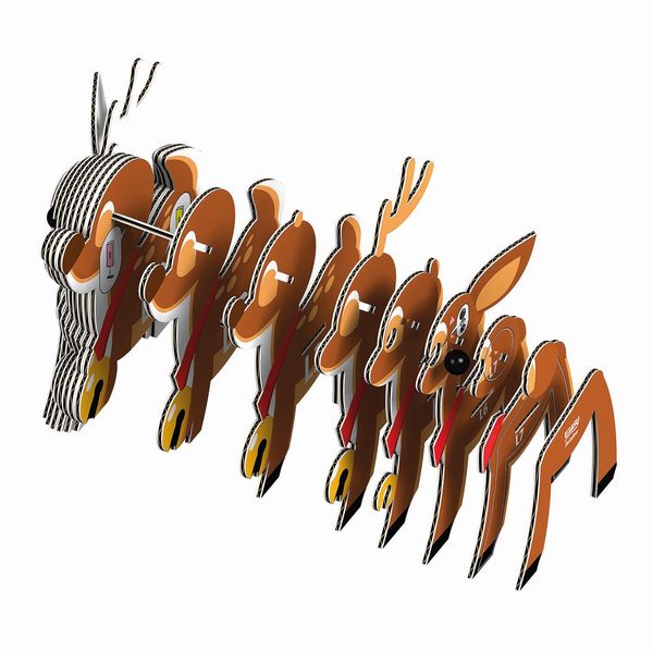 Produktbild: EUGY - 3D Bastelset Rentier