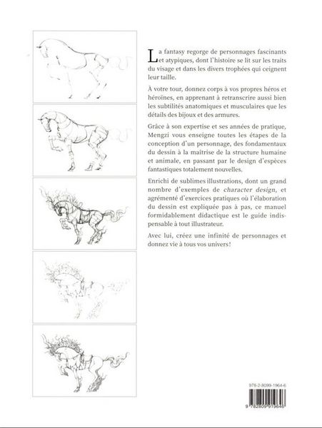 Produktbild: L'art de la fantasy dessin&eacute; &agrave; la main