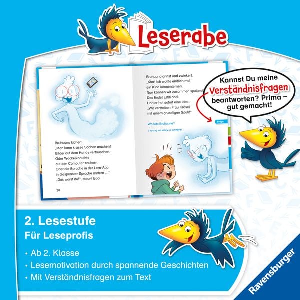 Produktbild: Leserabe 2. Lesestufe - Handy-Spuk in der Schule