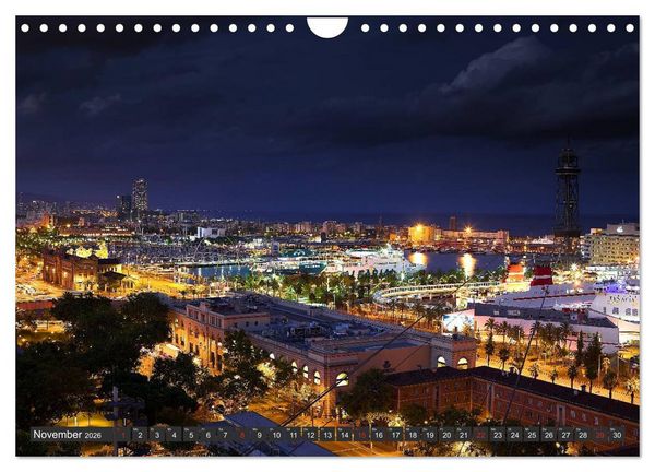 Produktbild: Barcelona Impressionen (Wandkalender 2026 DIN A4 quer), CALVENDO Monatskalender