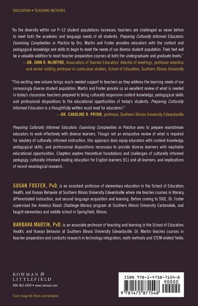 Produktbild: Preparing Culturally Informed Educators