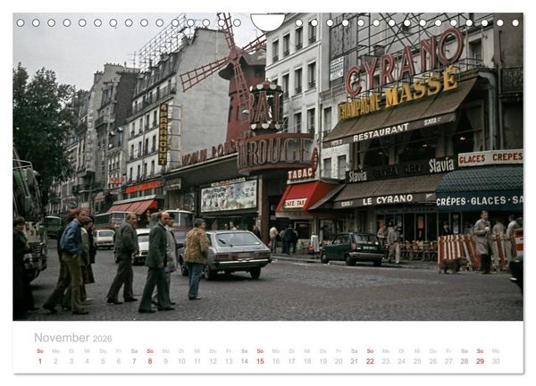 Produktbild: Paris - Historische Ansichten (Wandkalender 2026 DIN A4 quer), CALVENDO Monatskalender
