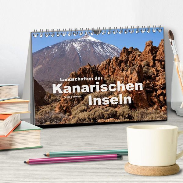Produktbild: Landschaften der Kanarischen Inseln. (Tischkalender 2026 DIN A5 quer), CALVENDO Monatskalender