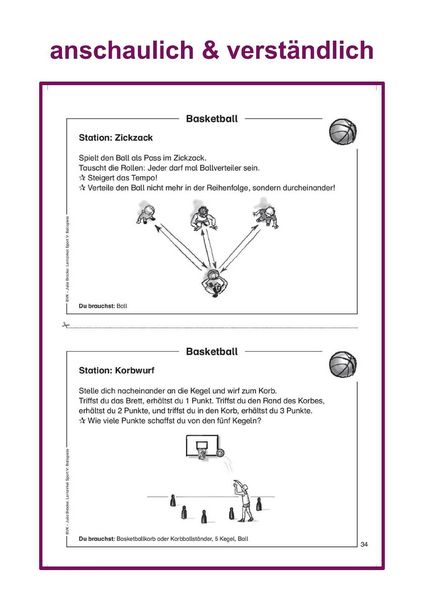 Produktbild: Lernzirkel Sport V: Ballspiele