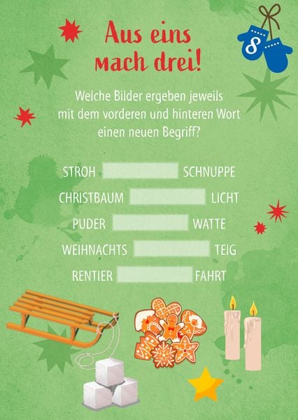 Produktbild: R&auml;tseladventskalender for Kids 3