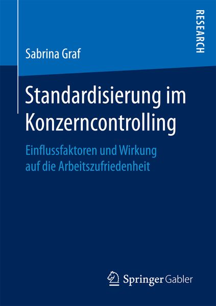 Produktbild: Standardisierung im Konzerncontrolling