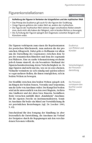 Produktbild: Klett Lekt&uuml;rehilfen E.T.A. Hoffmann 'Der goldne Topf'