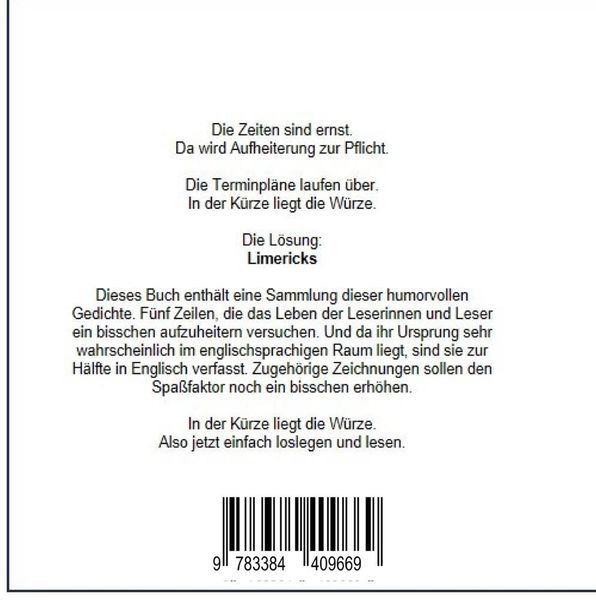 Produktbild: Humor in 5 Zeilen