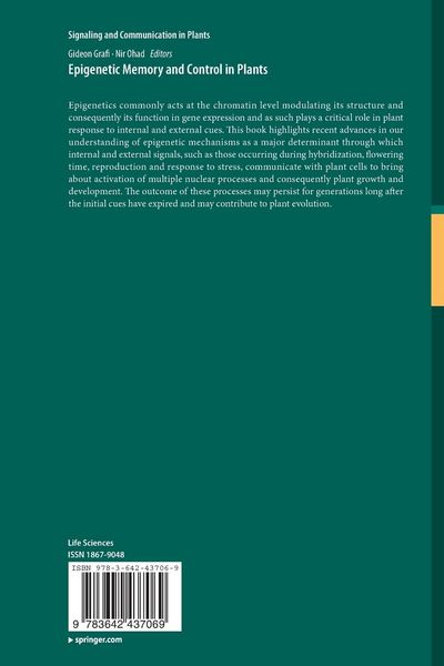 Produktbild: Epigenetic Memory and Control in Plants