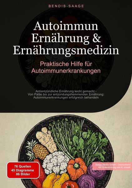 Autoimmun Ernährung & Ernährungsmedizin: Praktische Hilfe für Autoimmunerkrankungen, Taschenbuch von Bendis A. I. Saage-Deutschland, Tredition,