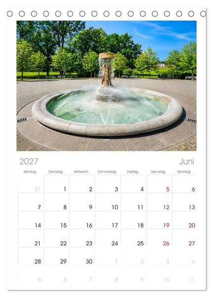 Produktbild: Tischplaner 2027 - Bad Nauheim Rock und Petticoats (A5 Tischkalender zum Aufstellen) CALVENDO