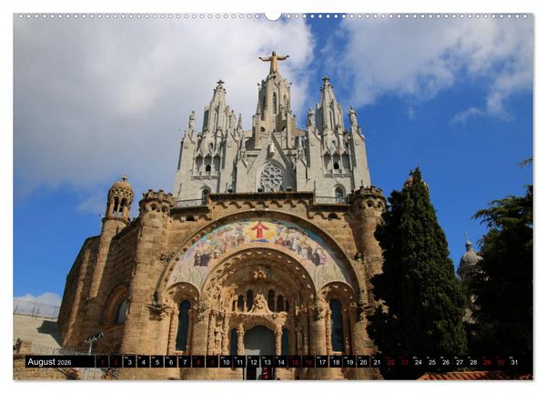 Produktbild: Barcelona - Stadt des Modernisme (hochwertiger Premium Wandkalender 2026 DIN A2 quer), Kunstdruck in Hochglanz