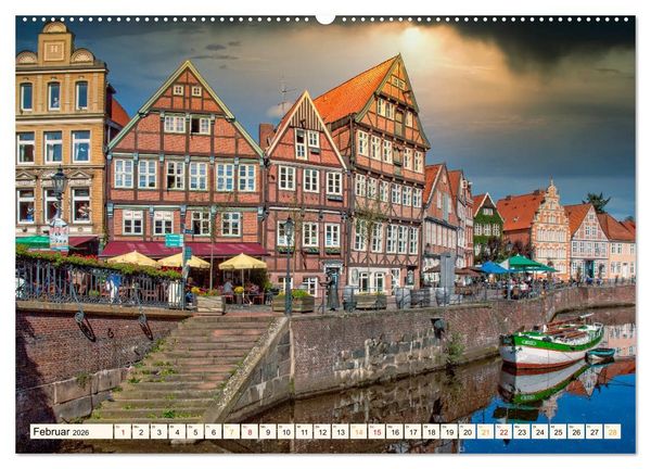 Produktbild: Reise durch Deutschland - Hansestadt Stade (Wandkalender 2026 DIN A2 quer), CALVENDO Monatskalender