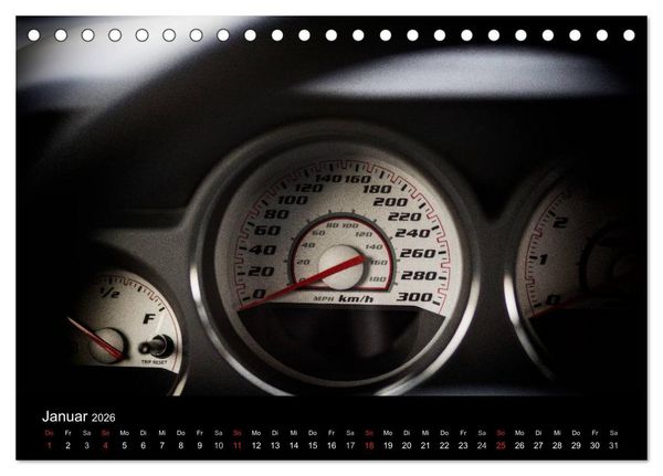 Produktbild: Dodge Challenger SRT8 (Tischkalender 2026 DIN A5 quer), CALVENDO Monatskalender